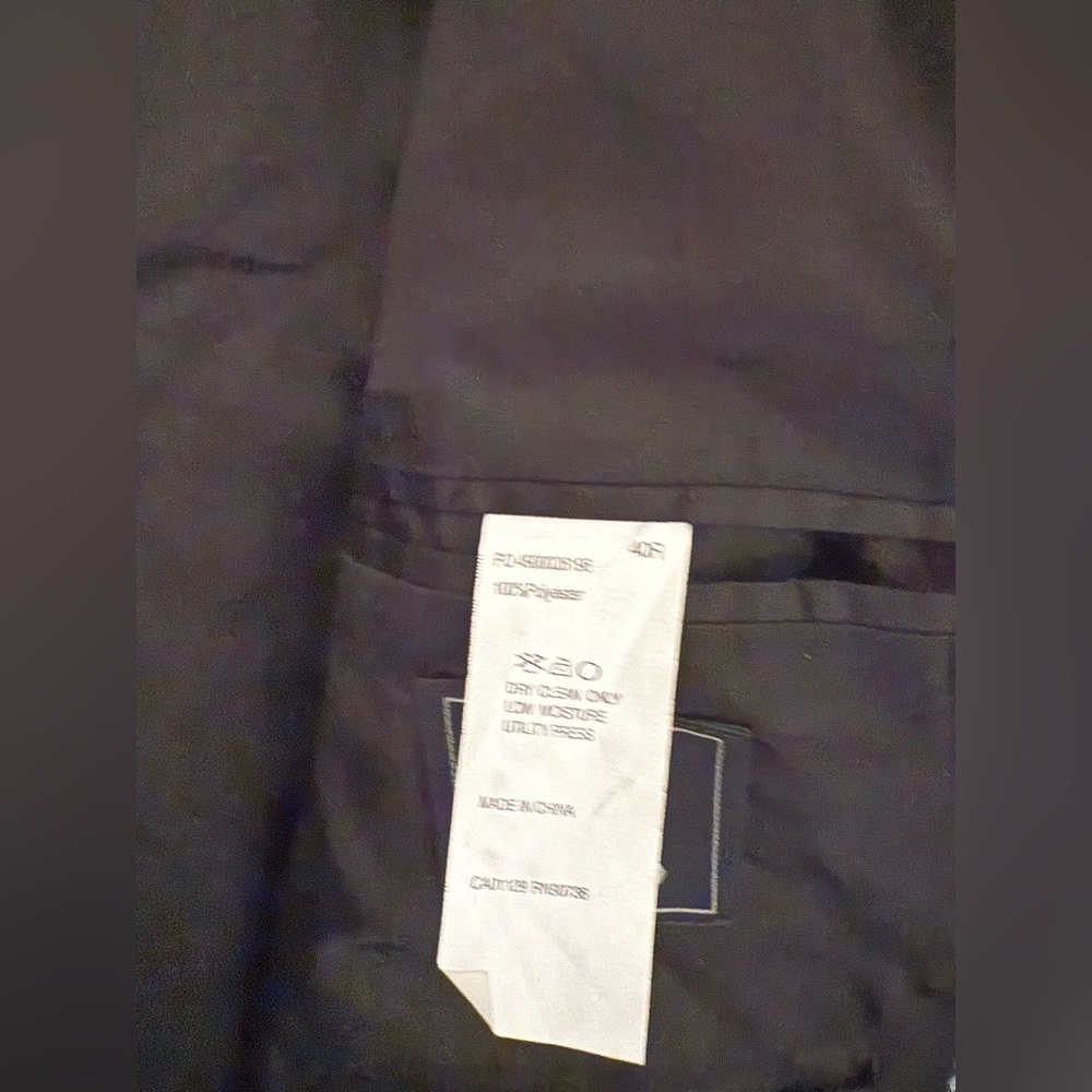 IZOD Classic Black Blazer - Picture 6 of 6